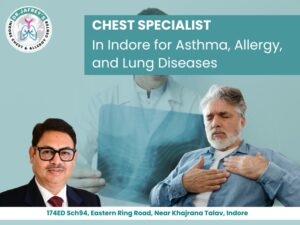 Dr. S.Z. Jafrey – Chest Specialist in Indore for Asthma, Allergy, and Lung Diseases, with clinic address near Khajrana Talav.