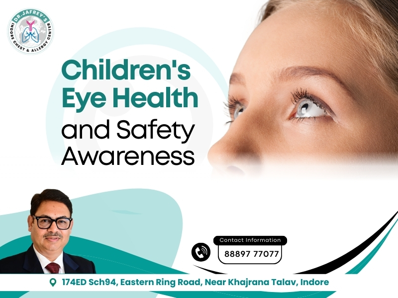 Child experiencing itchy eyes due to allergies – Dr. S. Z. Jafrey, Allergy Specialist in Indore