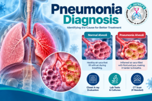 Pneumonia Diagnosis Alveoli Comparison